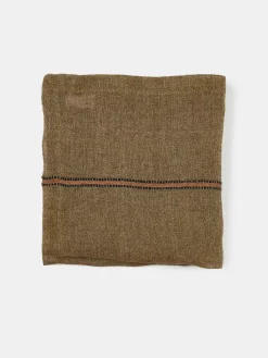 Marie Napkin - Bronze Stripe
