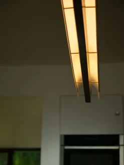 Modernist Linear Suspension Lamp