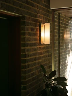 Modernist Metal Wall Lamp
