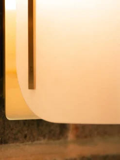 Modernist Metal Wall Lamp