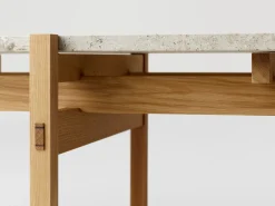 N-CT01 Sofa Table - Pure Oak - Marble