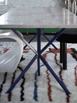 NEB Rectangular Table - Klein Blue - Azul Verde - 240 cm
