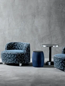 News 108 Side Table – Blue