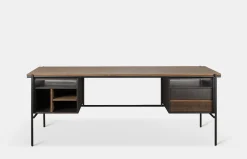 Oscar Desk - Teak - 2 Drawers