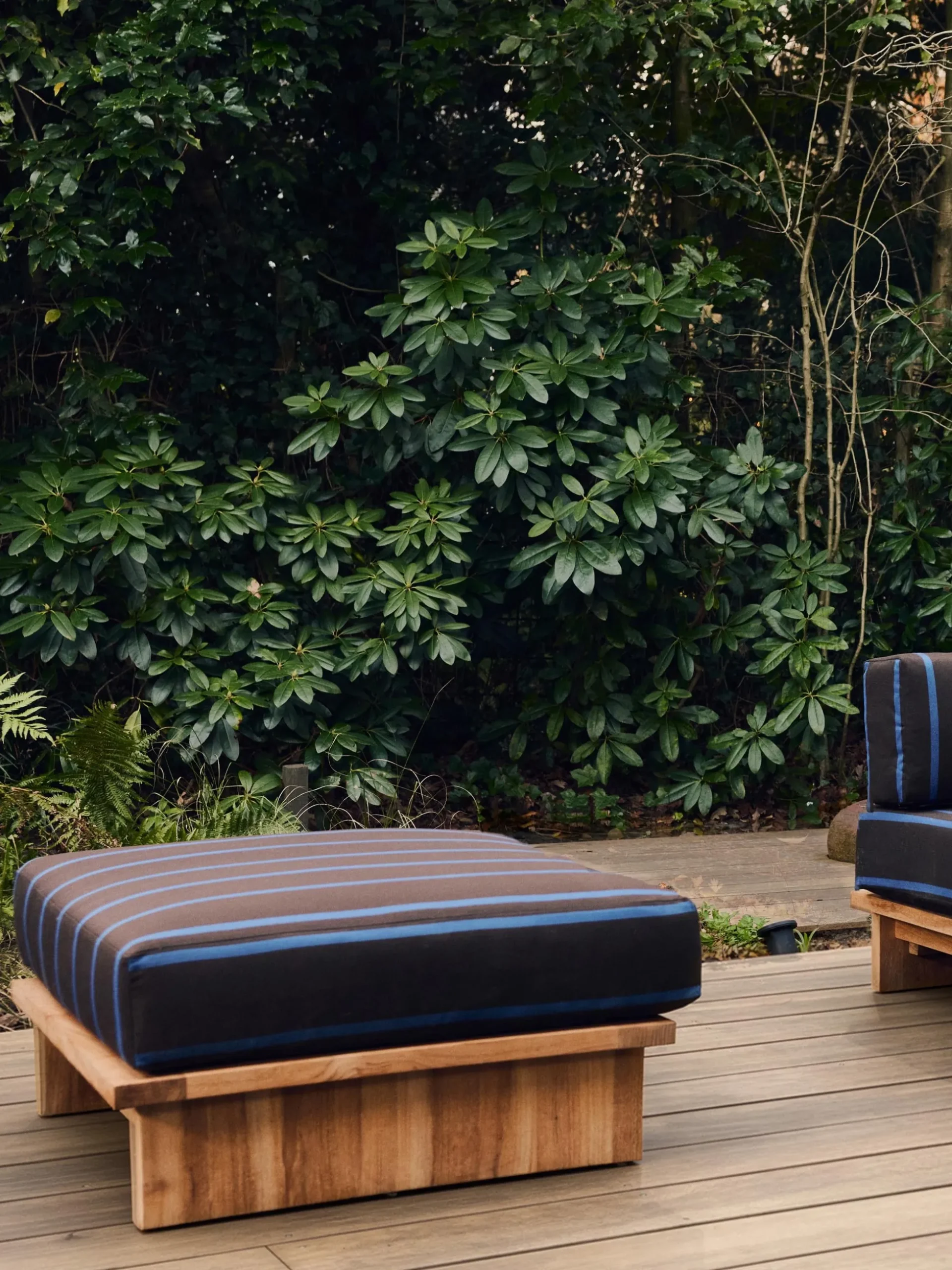 Outdoor Pouf Teak