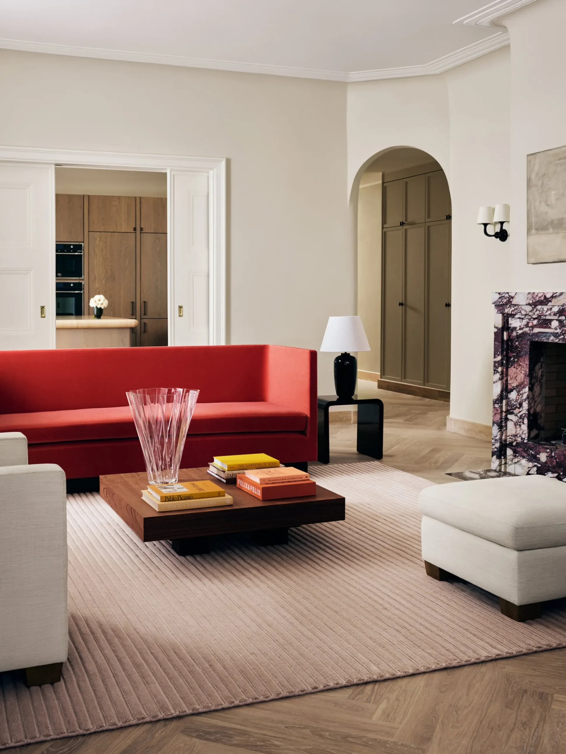 Park 02 Rug - Rose