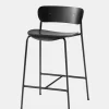 Pavilion AV7 Barstool – Black Lacquered Oak