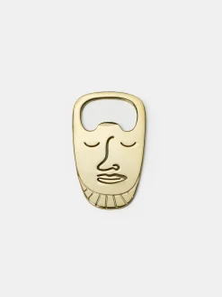 Popi-Pepa Bottle Opener Polished Brass