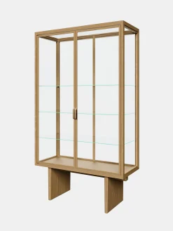 Private Vitrine - Light Stained Oak