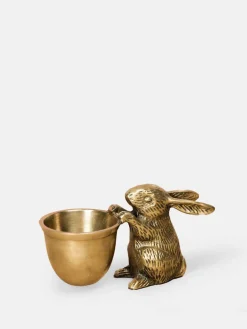 Rabbit Egg Cup - Brass