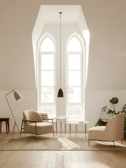 Sejour Lounge With Armrest - Walnut