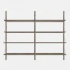 Shelf Library H114,8 Double Section – Dark