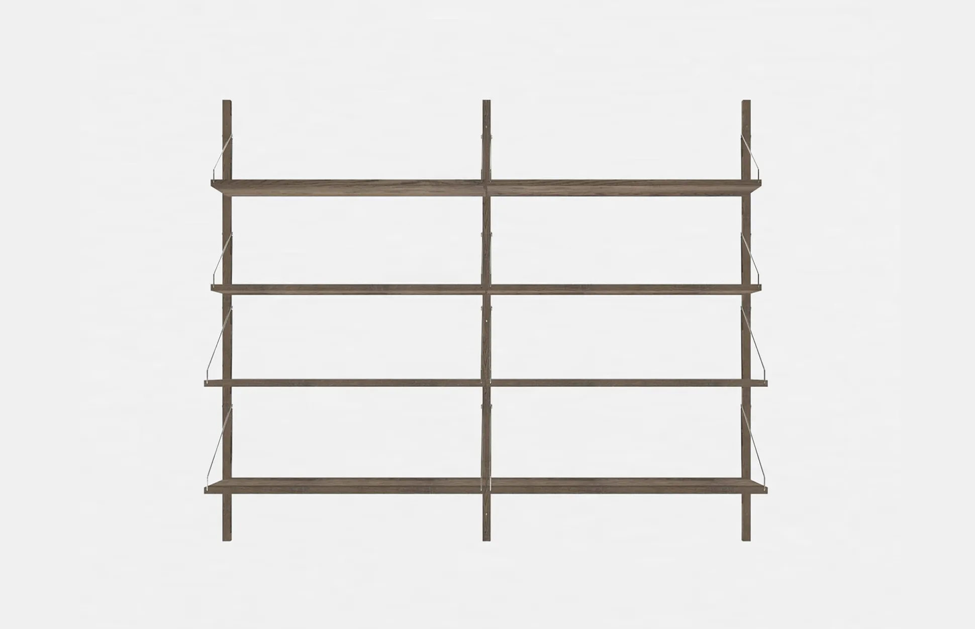 Shelf Library H114,8 Double Section – Dark