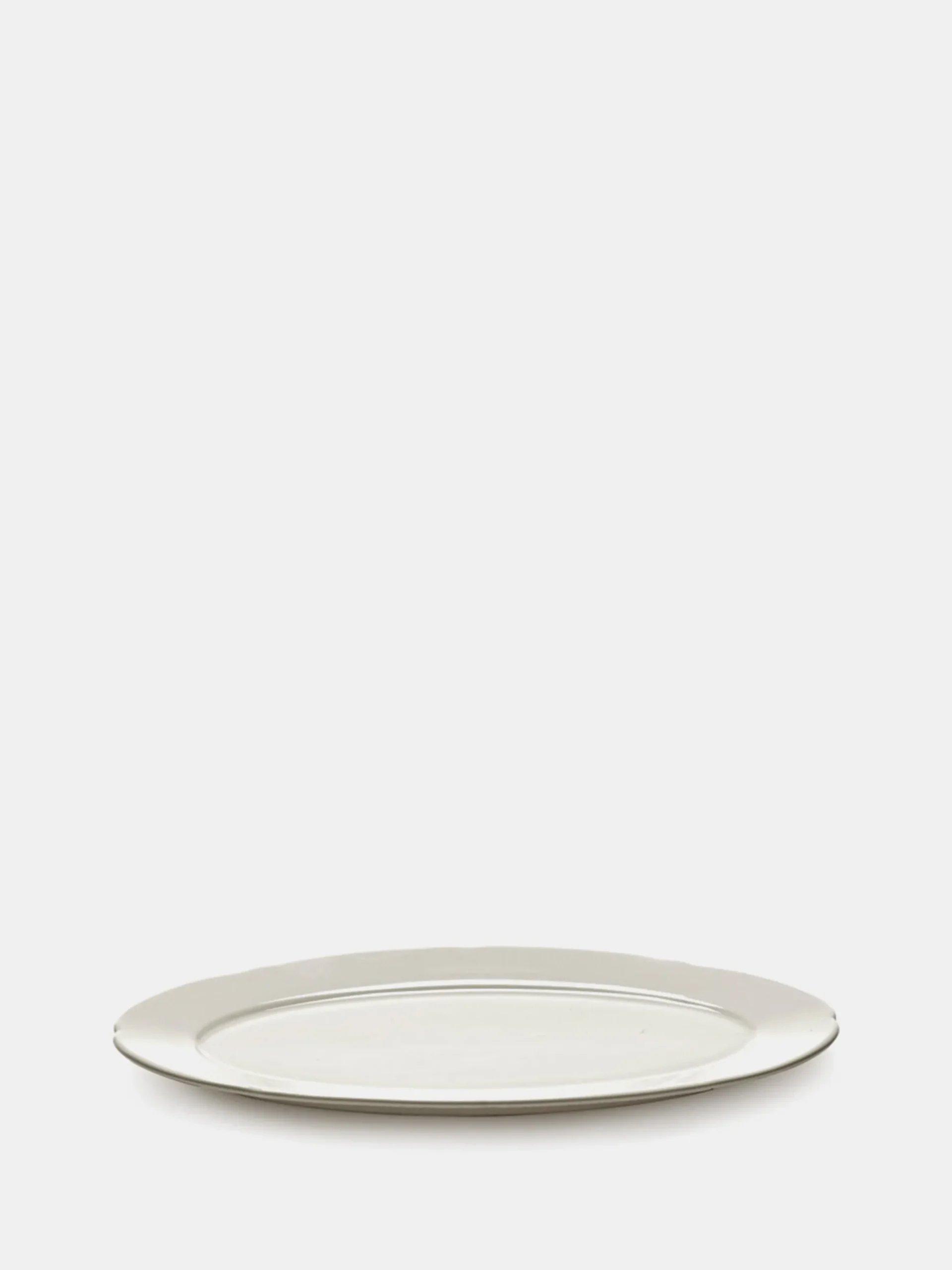 Silhouette Oval Plate
