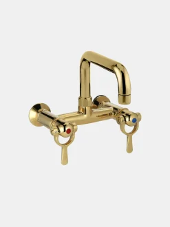 SP Wall Mounted Tap Swivel L200 - Brass