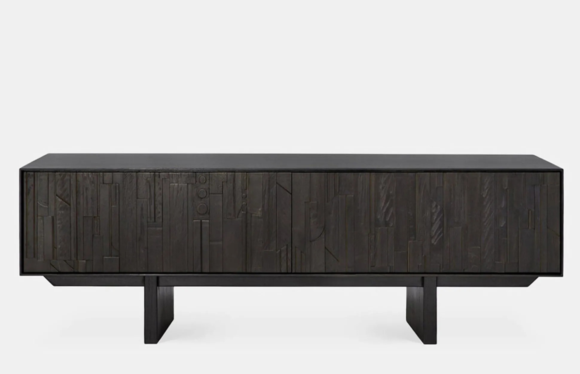 Teak Mosaic TV Sideboard