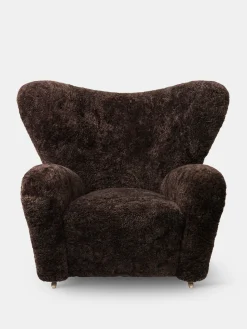The Tired Man Armchair - Sheepskin
