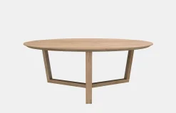 Tripod Coffee Table – Oak – Ø96