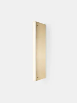 Tube Wall Light - Satin Brass