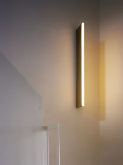 Tube Wall Light - Satin Brass