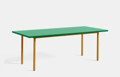Two-Colour Rectangular Table