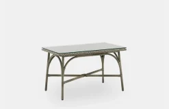 Victoria Exterior Café Table Rectangular - Antique Grey