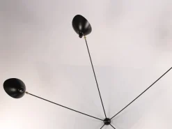 Wall Lamp with Five Fixed Arms