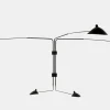 Wall Lamp with Five Rotating Straight Arms