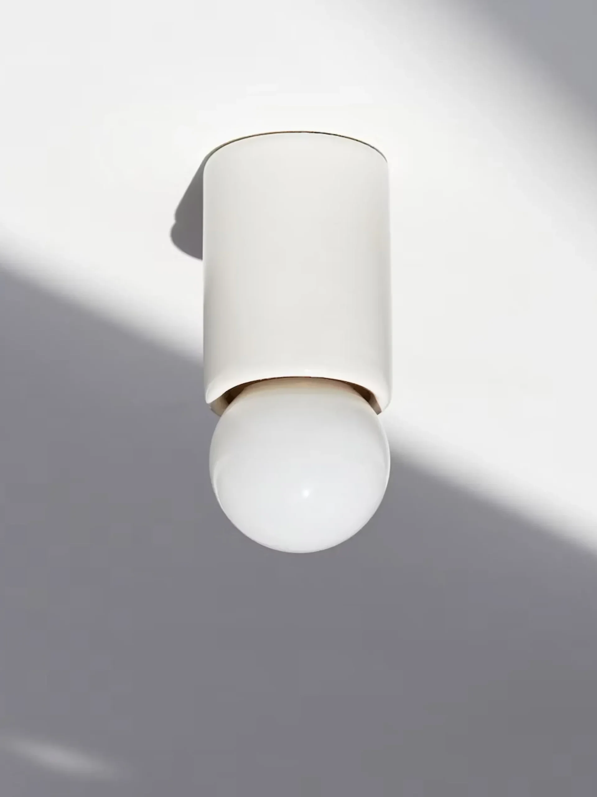 White Porcelain Series Ceiling & Wall O1