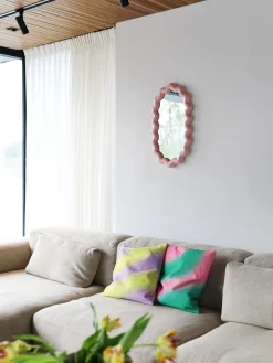 Zigzag Mirror - Blush