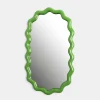 Zigzag Mirror - Green